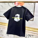  Áo Phông FIER DE MOI Back Panda Màu Trắng Đen In Gấu Panda 