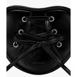  Túi Đeo Chéo Find Kapoor Ribbon Tie Heart Bag Trái Tim Màu Trắng / Đen / Hồng / Xanh Pale 