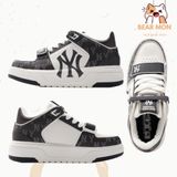  Giày MLB Chunky Liner Mid Denim New York Yankees 3Asxcdn3N Màu Đen Và Trắng Xám 