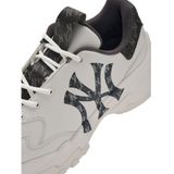  Giày Thể Thao MLB Bigball Chunky Denim Monogram New York Yankees 3ASHBDM4N-50BKS Màu Trắng Logo NY Đen 