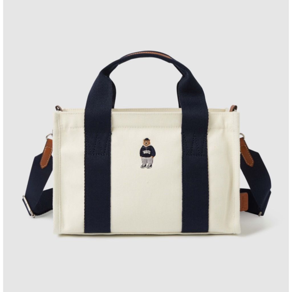 【WHO.A.U】Steve Canvas Sholder bag WHOAU Steve Canvas Tote Bag | WY Store
