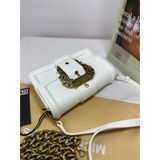 Túi Đeo Chéo Versace Jeans Couture Buckle Shoulder Màu Trắng Size 21 