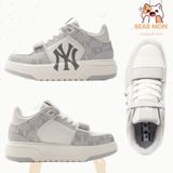  Giày MLB Chunky Liner Mid Denim New York Yankees 3Asxcdn3N Màu Đen Và Trắng Xám 