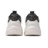  Giày Thể Thao MLB Bigball Chunky Denim Monogram New York Yankees 3ASHBDM4N-50BKS Màu Trắng Logo NY Đen 