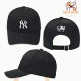  Mũ Lưỡi Trai MLB Classic Monogram Structure Ball Cap New York Yankees 3Acpm014N Màu Trắng Và Đen Mono Chìm 