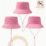  Mũ MLB Safari Bucket Hat Cleveland Guardians Boston Red Sox New York Yankees Màu Xanh Trắng Hồng 3Aht4014N 
