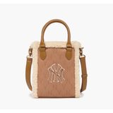  Túi Đeo Chéo MLB Phonebag Dia B 7Acrm0436-43Cas Màu Vàng viền Lông 