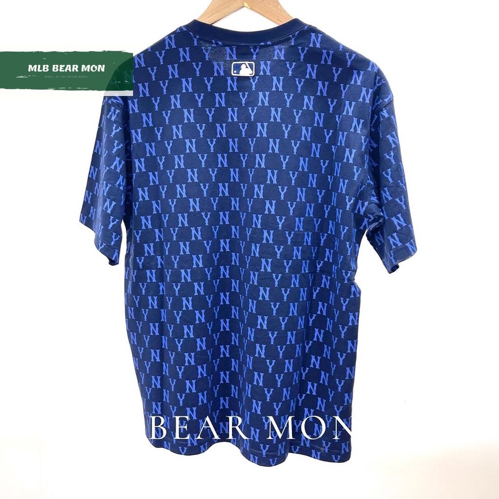 Áo Phông MLB Basic Monogram Allover Short Sleeve T-shirt New York