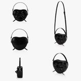  Túi Đeo Chéo Find Kapoor Ribbon Tie Heart Bag Trái Tim Màu Trắng / Đen / Hồng / Xanh Pale 