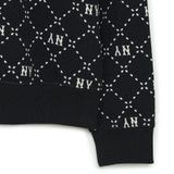  Áo Sweat MLB Diamond monogram front pattern jacquard comfortable fit sweatshirt NY Boston Red Sox 3Amtm0134 