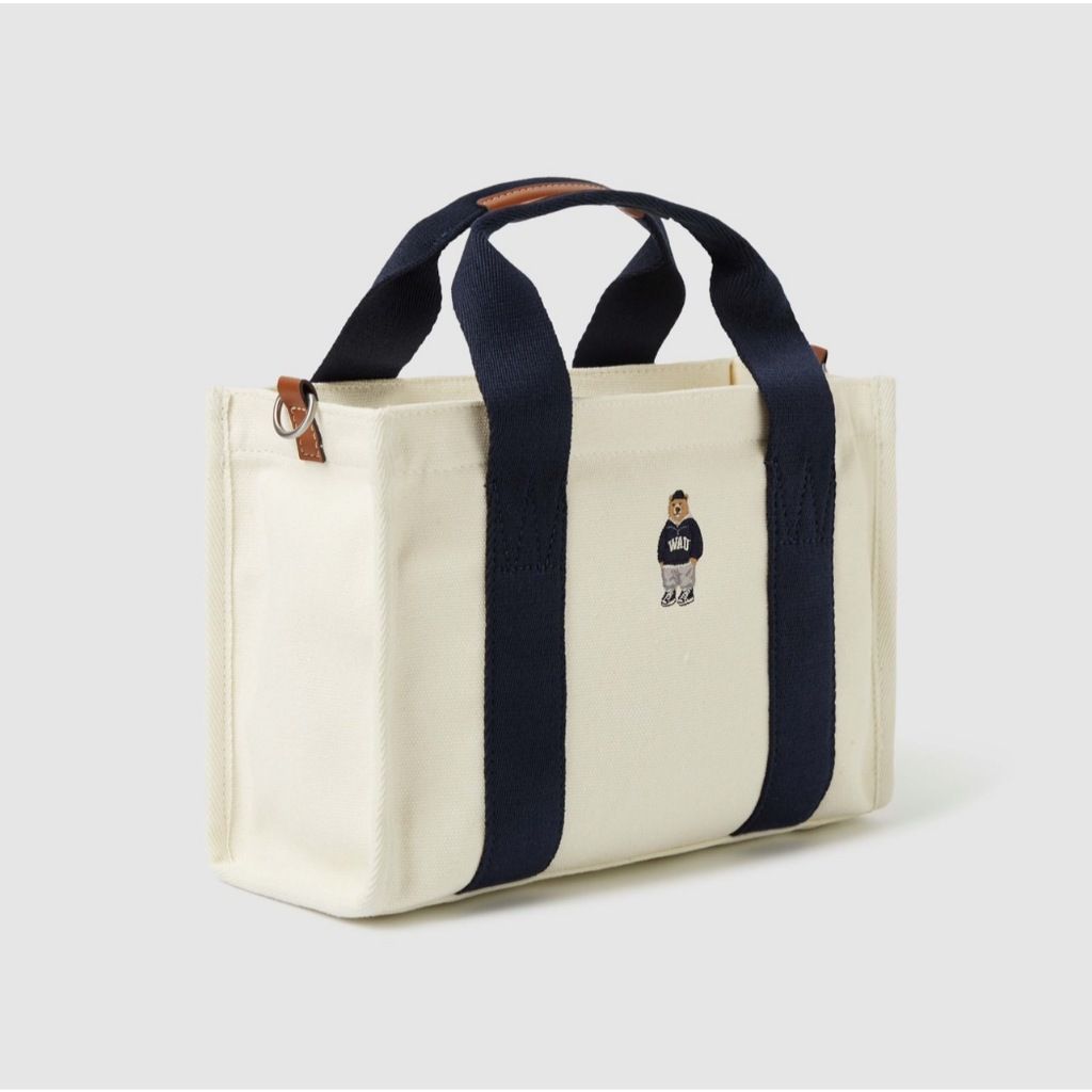 【WHO.A.U】Steve Canvas Tote Bag WHOAU Steve Canvas Tote Bag | WY Store