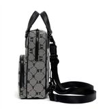  Balo Mini MLB Monogram Diamond Jacquard Mini Backpack Bag New York Yankees 3Abks031N-50Grs Màu Xám 