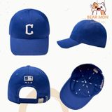  Mũ Lưỡi Trai MLB N-Cover Unstructured Ball Cap Cleveland Guardians 3Acp6601N màu nâu xanh dương hồng xanh xám 