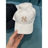  Mũ Lưỡi Trai MLB Classic Monogram Structure Ball Cap New York Yankees 3Acpm014N Màu Trắng Và Đen Mono Chìm 