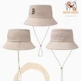  Mũ MLB Safari Bucket Hat Cleveland Guardians Boston Red Sox New York Yankees Màu Xanh Trắng Hồng 3Aht4014N 