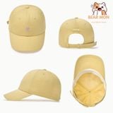  Mũ Lưỡi Trai MLB Nano Logo Unstructured Ball Cap 3Acpb045N Logo Nhỏ NY Màu Đen / Nâu / Navy. Chữ C Màu Hồng chữ B Trắng 