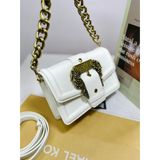  Túi Đeo Chéo Versace Jeans Couture Buckle Shoulder Màu Trắng Size 21 