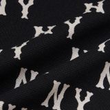  Áo Polo MLB Classic Monogram Front Pattern Collar T-Shirt New York Yankees 3Apqm0443 Màu Trắng / Đen 
