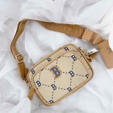  Túi Đeo Chéo MLB Monogram Boston RedSox Màu Nâu 7ACRMD45N-43BGS 