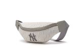  Túi Đeo Hông MLB Korea Classic Mono Jacquard Hip Sack New York Yankees Grey 3AHSM014N-50CGL Màu Xám Nhạt 