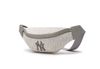 Túi Đeo Hông MLB Korea Classic Mono Jacquard Hip Sack New York Yankees Grey 3AHSM014N-50CGL Màu Xám Nhạt