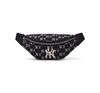  Túi Đeo Hông MLB Korea Classic Mono Jacquard Hip Sack New York Yankees Black 3AHSM014N-50BKS Màu Đen 