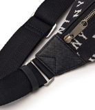  Túi Đeo Hông MLB Korea Classic Mono Jacquard Hip Sack New York Yankees Black 3AHSM014N-50BKS Màu Đen 