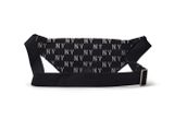  Túi Đeo Hông MLB Korea Classic Mono Jacquard Hip Sack New York Yankees Black 3AHSM014N-50BKS Màu Đen 