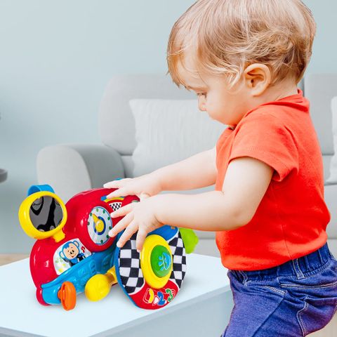  GOOGOGAGA Đồ chơi vô lăng và âm thanh vui vẻ 