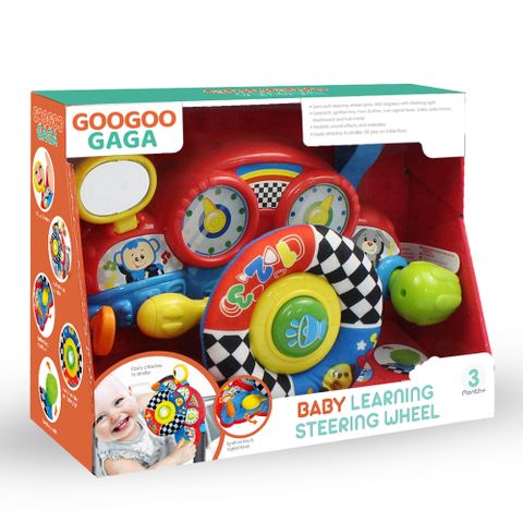  GOOGOGAGA Đồ chơi vô lăng và âm thanh vui vẻ 