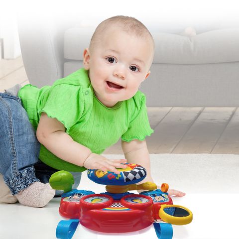  GOOGOGAGA Đồ chơi vô lăng và âm thanh vui vẻ 