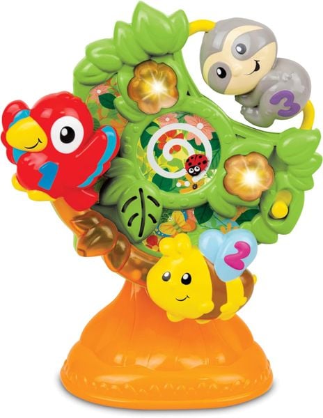  GOOGOGAGA Đồ chơi cây quay những người bạn rừng xanh 