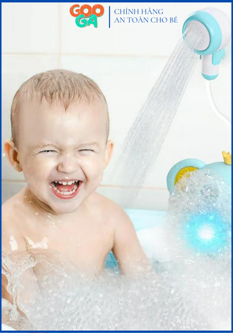  GOOGOOGAGA Vòi sen 3 trong 1 bằng nhựa hình chú voi 