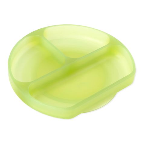  BUMKINS Khay đựng thức ăn 3 ngăn bằng Silicone cho bé 