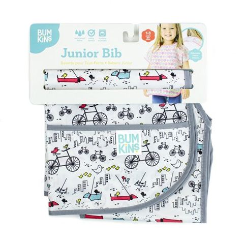  BUMKINS Yếm tay ngắn chống nước cho bé từ 1-3 tuổi 