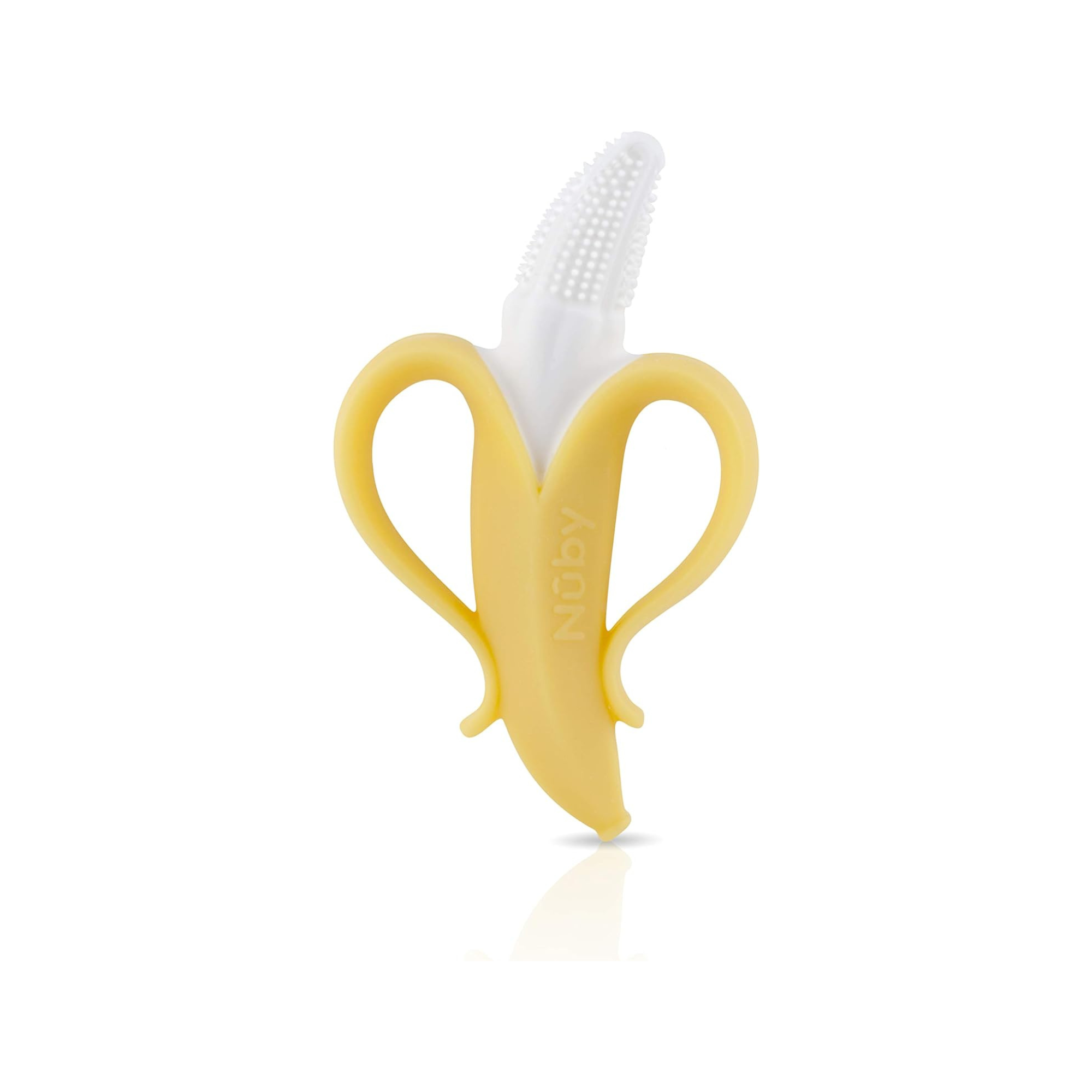  Nuby Bàn chải massage nướu 360 độ cho trẻ em hình quả chuối 