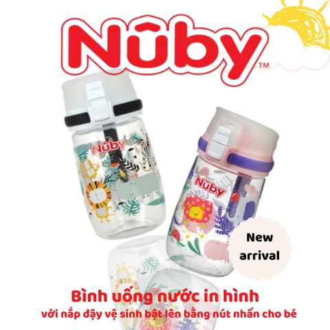  Nuby Bình tập uống bằng nhựa cho bé dung tích 300ml 10773 