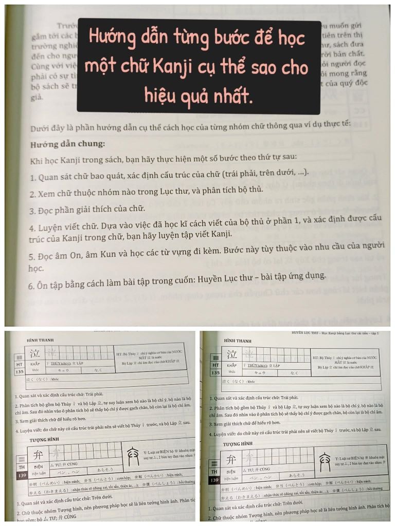Trọn bộ sách Kanji Huyền Lục Thư