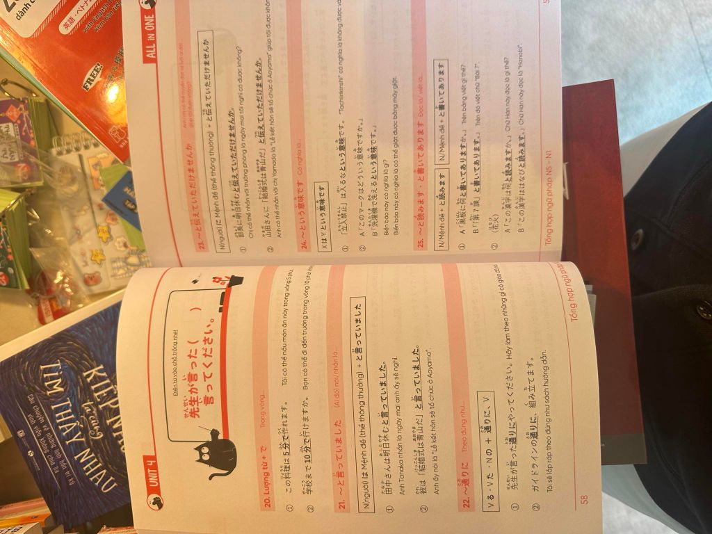All In One – Ngữ Pháp Tiếng Nhật N5 – N1