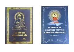 Combo sách: 6 Bài Kinh Tụng Hằng Ngày Phổ Biến + 12 Bài Sám Và Nghi Thức Trì Tụng 9 Bài Kinh Hằng Ngày