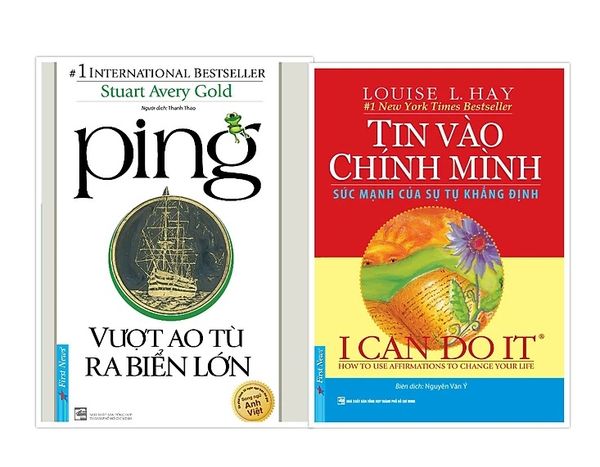COMBO SÁCH SONG NGỮ (Tin vào chính mình + Ping Vượt ao tù ra biển lớn)
