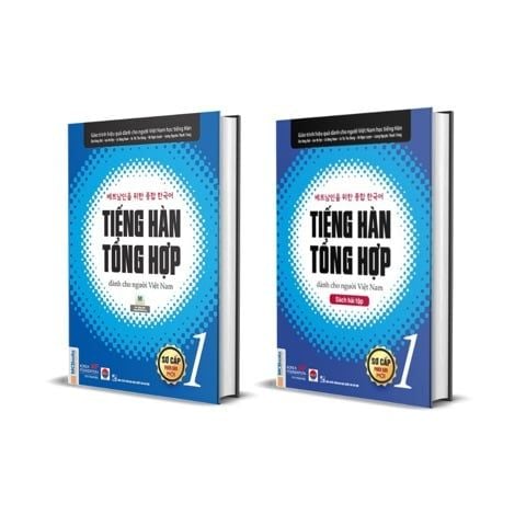 Bộ Tiếng Hàn Tổng Hợp Sơ Cấp - Tập 1 ( 2 Cuốn )