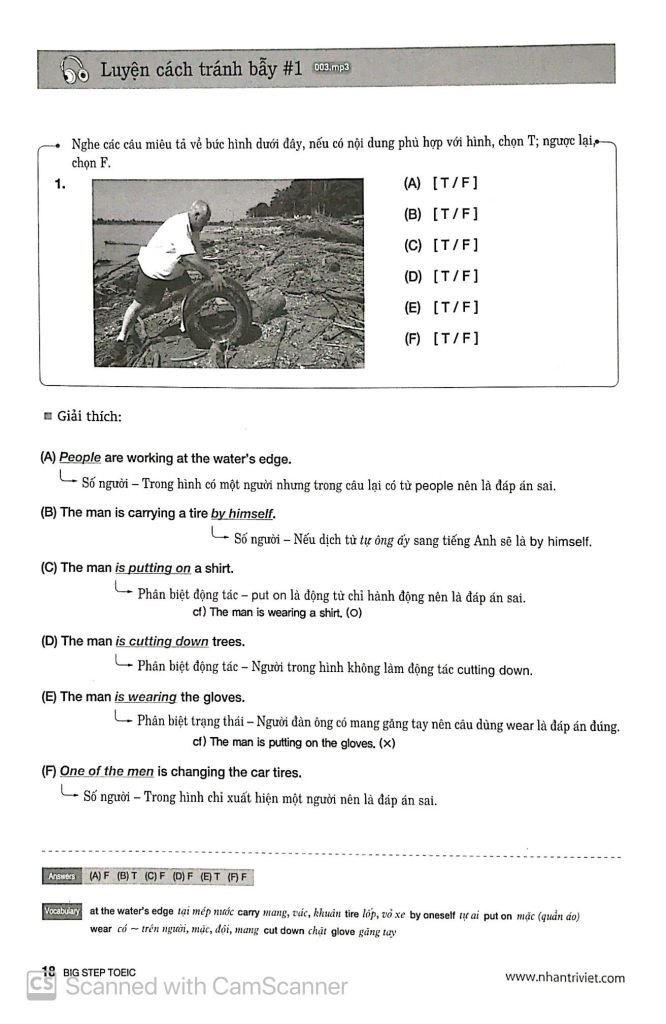 Combo Sách Học Tiếng Anh Bộ BigStep + Hackers Toeic