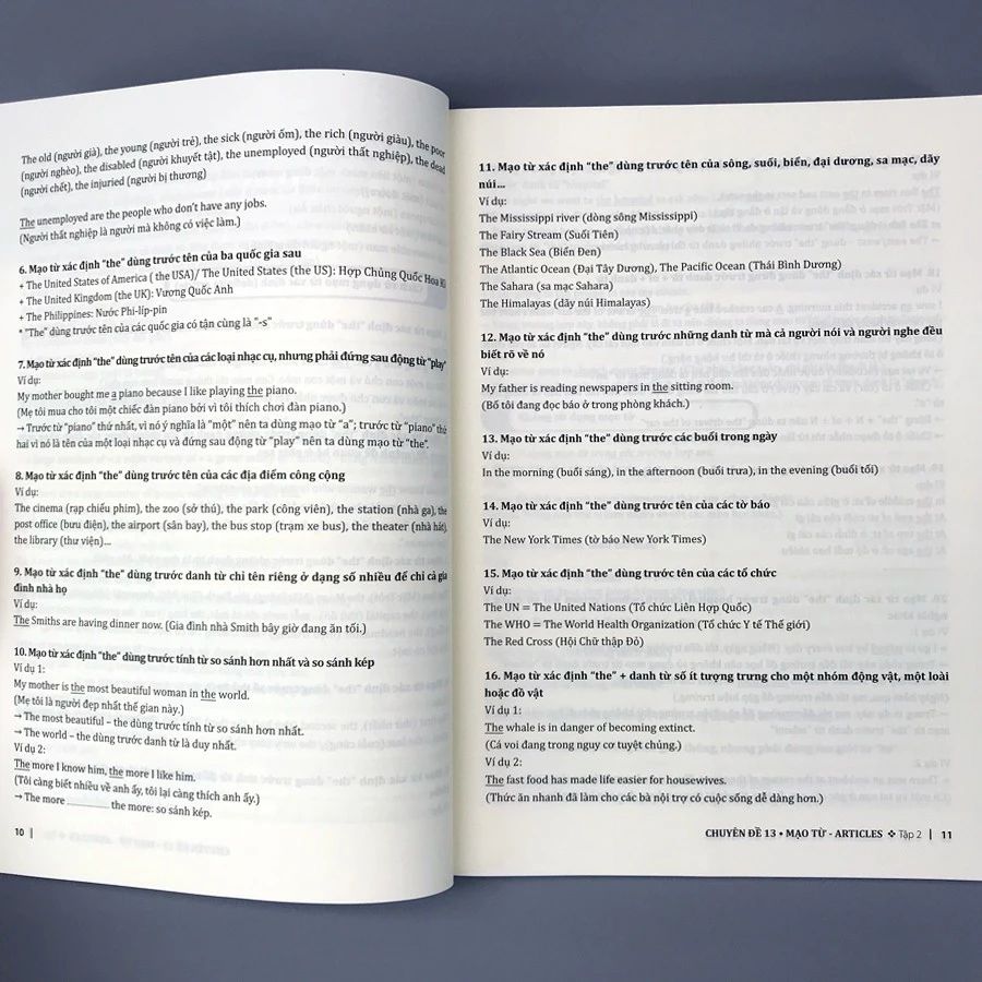 Bộ Sách 25 Chuyên Đề Ngữ Pháp Tiếng Anh Trọng Tâm (Bộ 2 Tập)