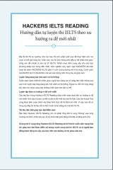 Combo Trọn Bộ 4 Cuốn Hackers IELTS ( Listening + Reading + Speaking + Writing ) + tặng kèm 5500 từ vựng tiếng Anh