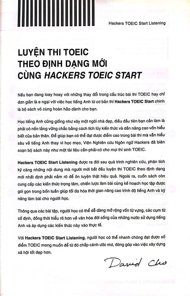 Combo Hacker TOEIC ( bộ 3 cuốn )