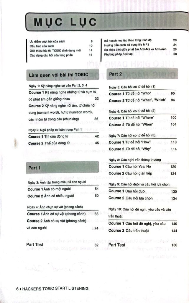 Combo Hacker TOEIC ( bộ 3 cuốn )
