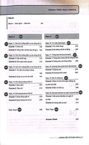 Combo sách: Hacker Toeic (Bộ 3 Tập) + Tự Học 600 Từ Vựng Toeic + Toeic 550 + Sách luyện toeic 2 kỹ năng reading & listening 2024