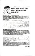 Combo sách: Hacker Toeic (Bộ 3 Tập) + Tự Học 600 Từ Vựng Toeic + Toeic 550 + Sách luyện toeic 2 kỹ năng reading & listening 2024