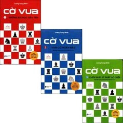 Combo bộ Cờ vua Những bài học đầu tiên (Tập 1), Ván cờ hoàn hảo (Tập 2), Chiến thuật: Kỹ thuật tác chiến (tập 3)